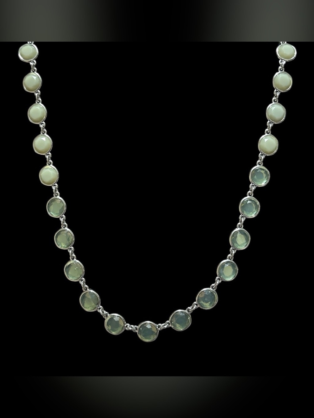 Loft Gemstone Station Necklace